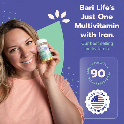 Just One - Once Daily Bariatric Multivitamin with Iron (30)