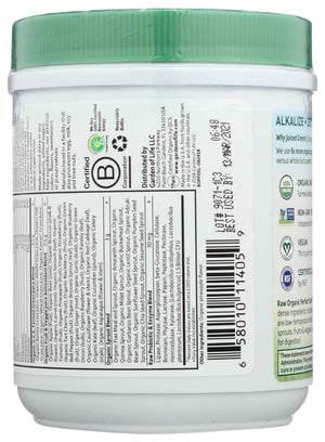 Garden of Life Raw Organic Perfect Food Green Superfood Juiced Greens Powder - Original Stevia-Free, 30 Servings, Non-GMO, Gluten Free Whole Food Dietary