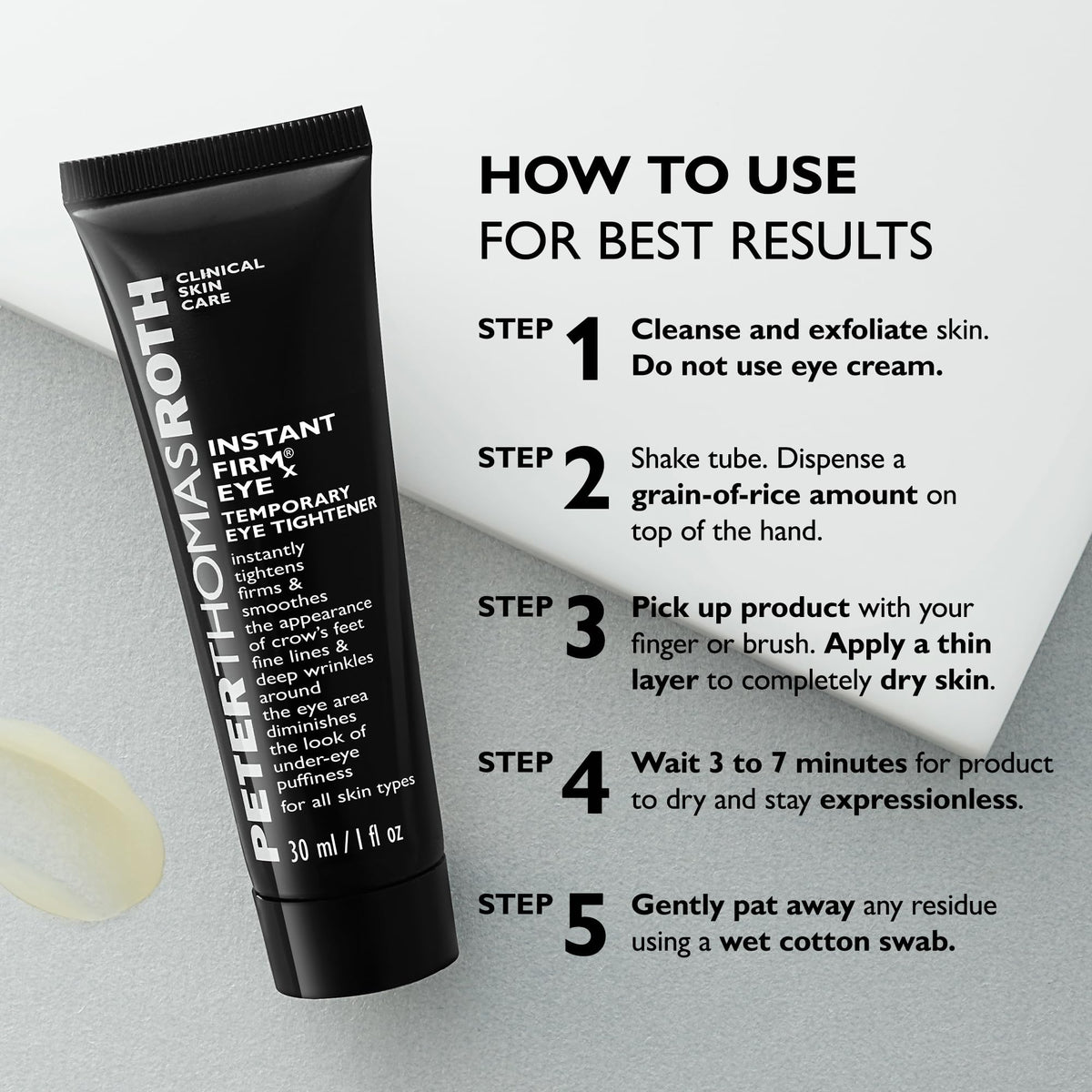 Peter Thomas Roth Instant FIRMx® Eye - Temporary Eye Tightener for Instant De-Puffing & Smoothing