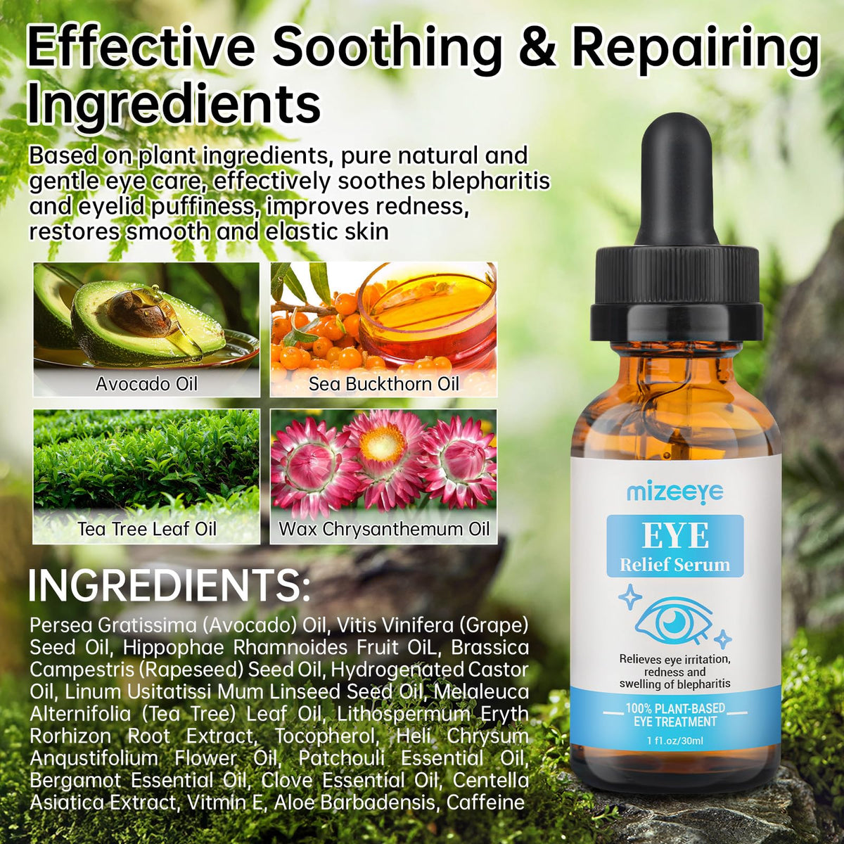Eye Serum for Chalazion & Blepharitis - Eyelid Relief Set (2 PCS)