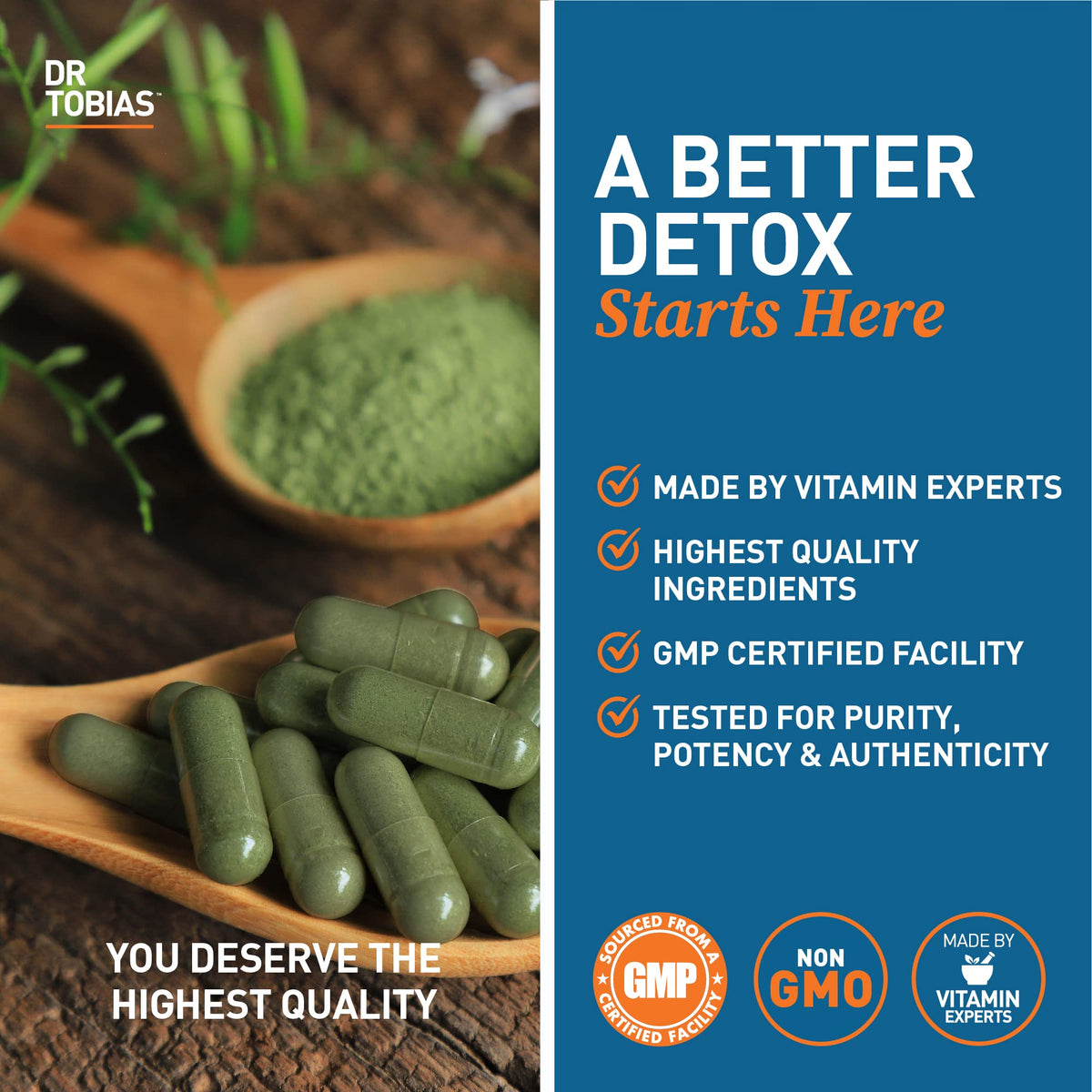 Dr. Tobias Liver 21 Day Cleanse, Herbal Liver Detox Cleanse with Solarplast, Artichoke