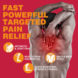 CARELAND Pain Relief Roll On Cream 2 Pack Capsaicin Roll On with Menthol & Methyl Salicylate Formula, 3oz, Cooling Joint Pain Relief for Knee, Lower Back, Neck & Sore Muscles, Arthritis Pain Reliever CARELANDBuy Supplements Australia