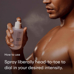 PHLUR Heavy Cream Body Mist, 8 Fl Oz - Hair and Body Perfume for Women, Gourmand Vanilla Body Spray with Marshmallow, Coconut Cream & Citrus Fragrance