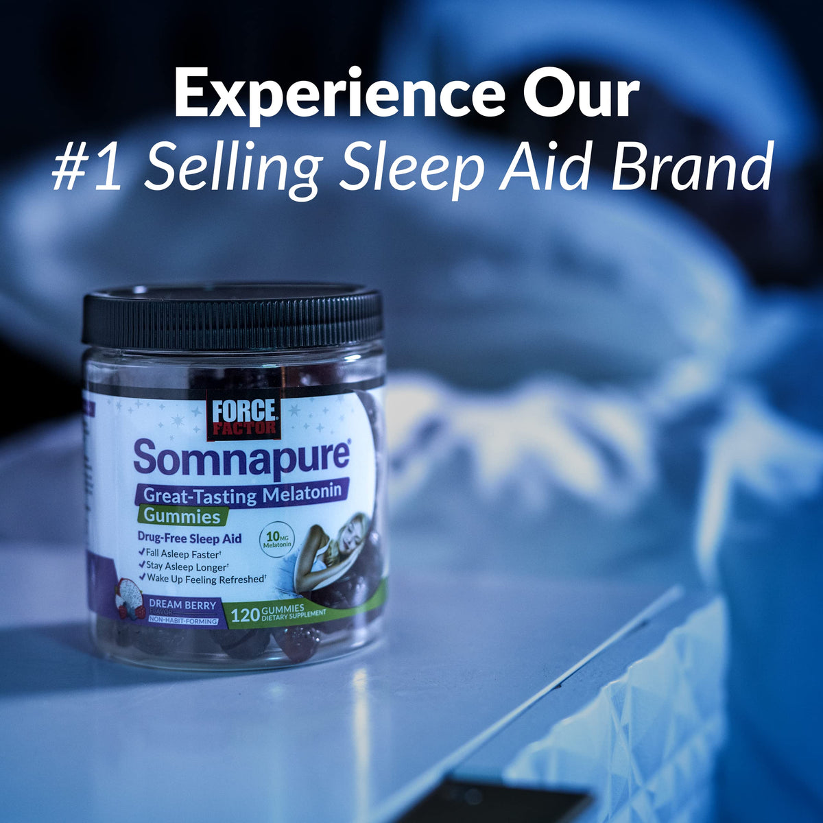 Force Factor Somnapure Clinical Strength Sleep Aid for Adults