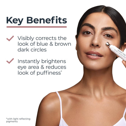 Eucerin Radiant Tone Dark Circle Corrector Eye Cream - 15ml - Brightening Formula with Thiamidol & Hyaluronic Acid