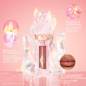 Charlotte Tilbury Pillow Talk Plumpgasm Lip Gloss - Hydrating Lip Plumper with Hyaluronic Acid & Plumpgasm Heat + Ice Technology for Juicy, Glossy Fullness - Fair/Medium Charlotte TilburyBuy Supplements Australia