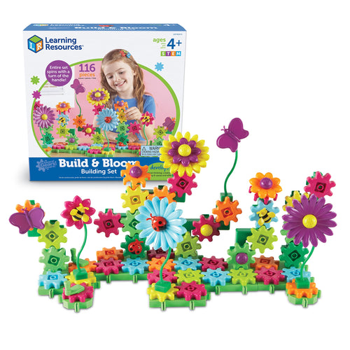 Learning Resources Gears Build & Bloom Building Set