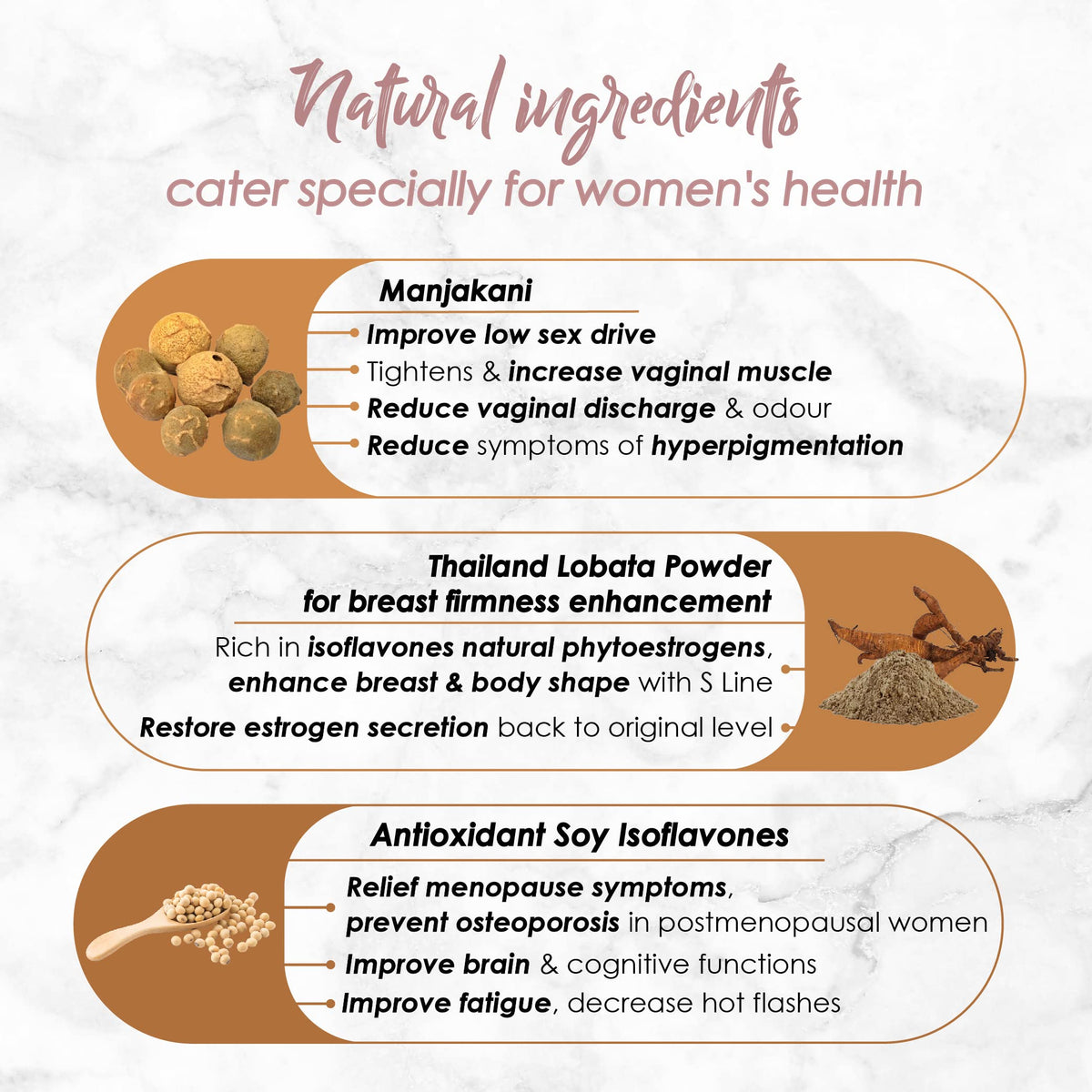 Total Life Renew (M) Sdn. Bhd. TLR Perfect Women Kacip Fatimah for Women | 100% Natural