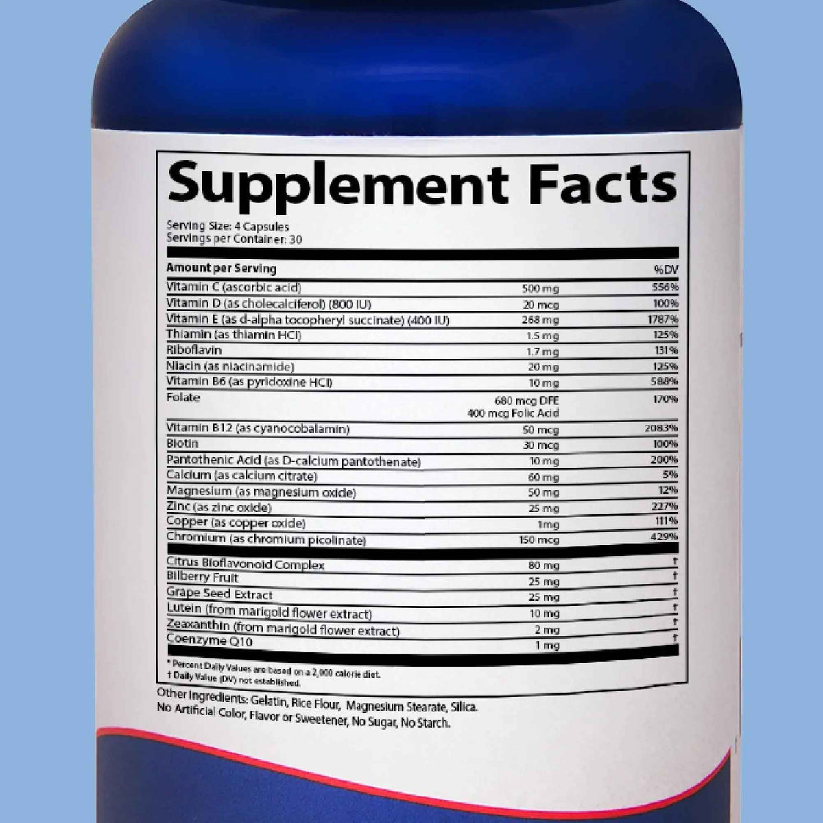 Doctor’s Advantage Macular Shield Eye Vitamins Plus Multivitamin - 120 Capsules, 30-Day Supply - Lutein and Zeaxanthin Supplements