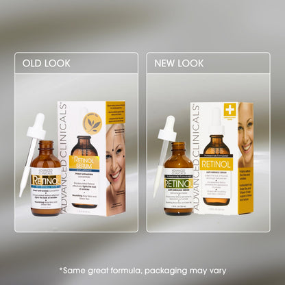 Advanced Clinicals Retinol Serum – Anti-Aging & Renewing Duo (52ml x 2)