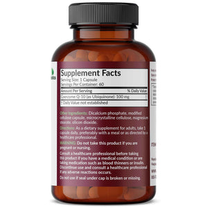 Futurebiotics CoQ10 100 MG Cellular Energy Production, 60 Vegetarian Capsules