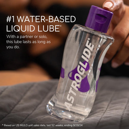 ASTROGLIDE Water-Based Lubricant, Long-Lasting, 5 Fl Oz - 3 Pack