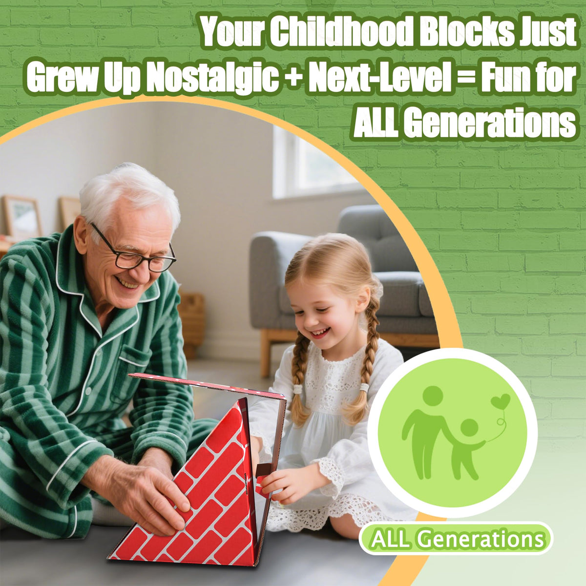 Cardboard Building Blocks for Kids 26pcs: Jumbo Gifts Heavy Duty Develop Creative Thinking Spatial Reasoning Easy to Assemble