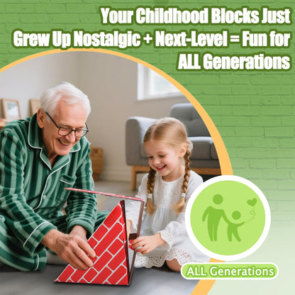 Cardboard Building Blocks for Kids 26pcs: Jumbo Gifts Heavy Duty Develop Creative Thinking Spatial Reasoning Easy to Assemble