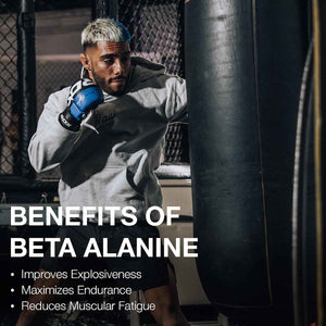 RAW Beta Alanine Powder, Unflavored (60 Servings) - Pre-Workout Powder for Men & Women - Beta Alanine Supplement for Workout Endurance - Preworkout Beta Alanine Powder for Reduced Muscular Fatigue