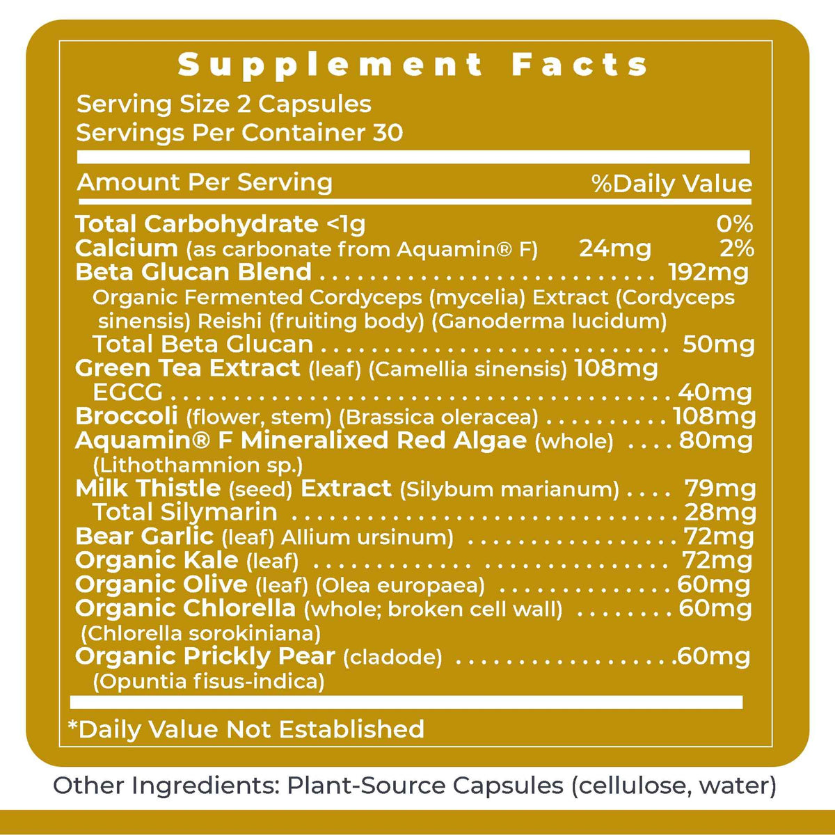 Premier Research Labs Premier Daily One - Super Greens, Vegetable Supplements for Adults with Cruciferous Veggies, Milk Thistle for Liver Support, Phytonutrients, Beta Glucan - 60 Vegetarian Capsules