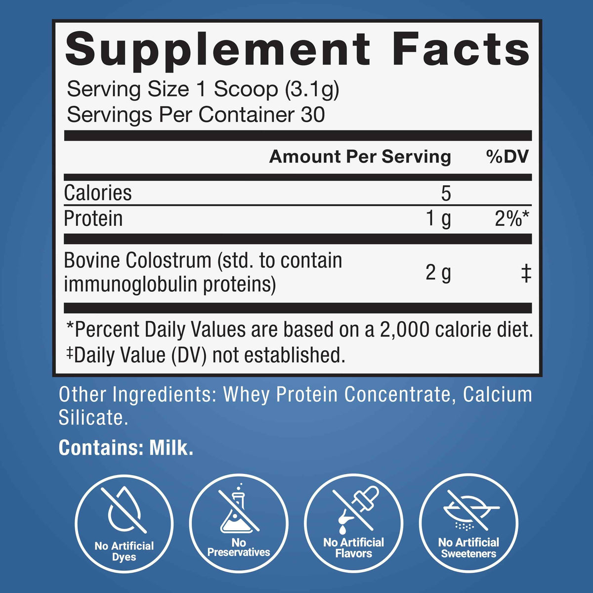 Force Factor Awesome Colostrum to Support Gut Health, Immune Function, Recovery, & More, Bovine Colostrum Supplement, Pasture-Raised, Grass Fed