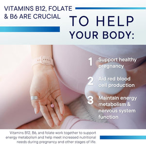 BIOTICS RESEARCH B12-2000 Vitamin B12 2000 mcg, B6, Folate–B12 Sublingual Lozenges, Methylation Support Supplement, High Potency, Highly Absorbable, Natural, Berry Flavor, Dissolves Easily–60 Count