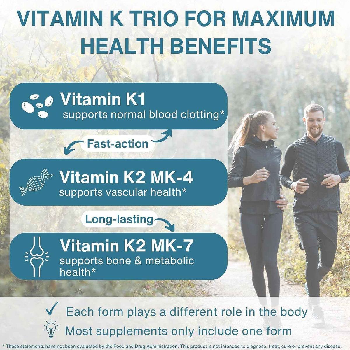 Igennus High Potency Vitamin K Complex, K1 & K2 (MK-4 & MK-7), 90 Capsules - All Trans Bioactive Form for Superior Bone & Cardiovascular Support, 1-a-Day, Clean Label, Vegan