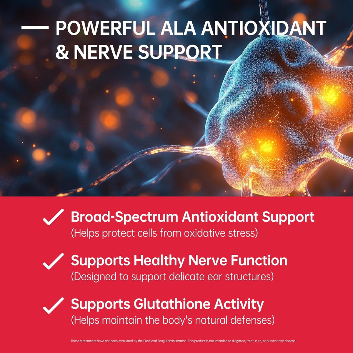 Tinnitus Relief Supplement for Ringing Ears, Ear Noise and Auditory Comfort - Traceable German Pharmaceutical-Grade, Alpha Lipoic Acid, B12 Methylcobalamin 5000mcg, Boswellia, 1 Per Day, 60 Days Supply