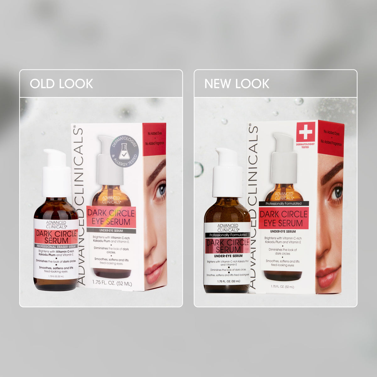 Advanced Clinicals Dark Circle Caffeine Serum – 3-in-1 Brightening & Depuffing (52ml)