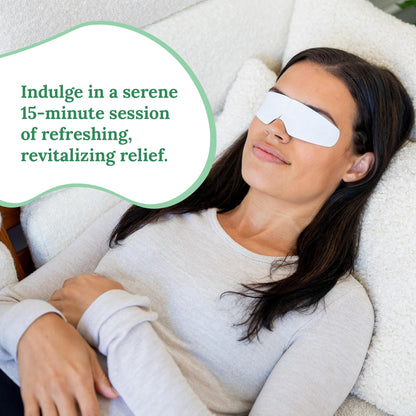 CorneaCare Rescue: Self-Cooling Hydrogel Eye Compress (12 Count) - Instant Relief for Puffy, Tired & Dry Eyes