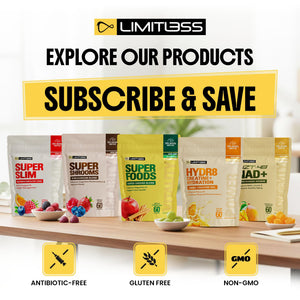 Limitless Supershrooms Smart Focus Gummies - 30 Day Supply LIMITLESS XBuy Supplements Australia