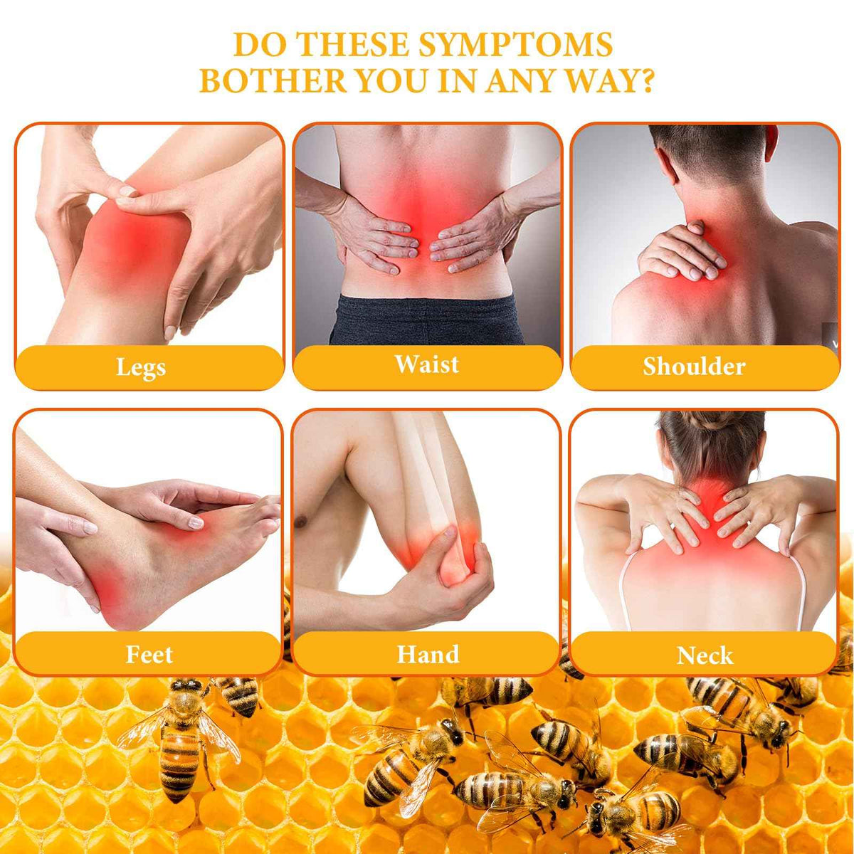 DUBOONAIO Max Energy Bee Venom Cream, Muscle Joint Soothing Cream, Pure Natural, for Back, Neck, Hands, Feet, Shoulder, Leg, Knee, Ankle Care