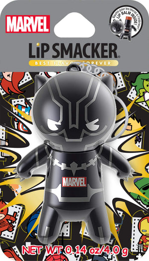 Lip Smacker Marvel Lip Balm Keychain, Clear & Glossy, Fun & Giftable, Cruelty Free - Black Panther Lip SmackerBuy Supplements Australia