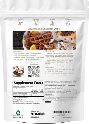 Organic Turkey Tail Mushroom Powder (50:1 Extract), 8 Ounce - Freeze Dried with Active Polysaccharides, Supports Immune Response & Cellular Level, Pet Friendly
