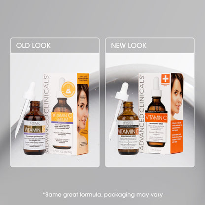 Advanced Clinicals Brightening Vitamin C Serum – Duo Pack (52ml x 2)