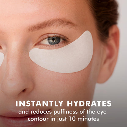 Skyn ICELAND Hydro Cool Firming Under Eye Patches (4 Pairs) – Instant 10-Minute Cooling & Firming Eye Gel Mask | Anti-Wrinkle & Depuffing