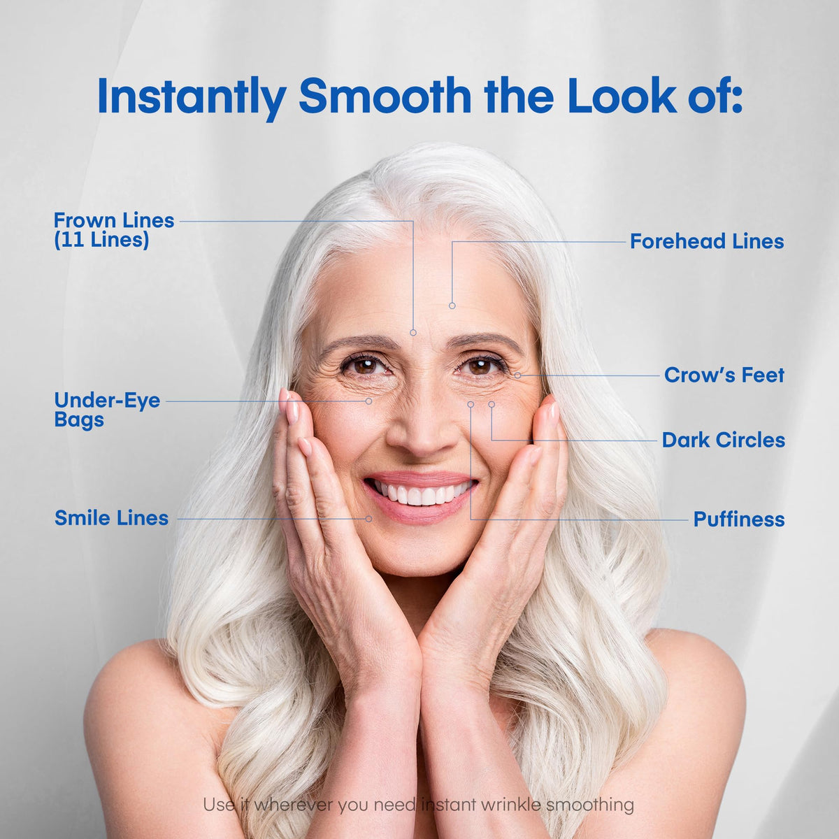 HealthyDerm Instant Under Eye Lift Serum - Anti-Aging & Firming (20ml)