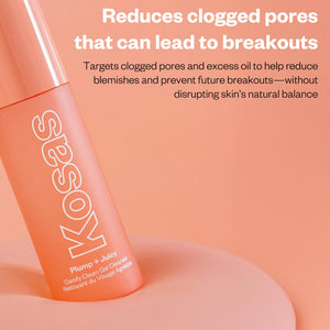 Kosas Plump + Juicy Comfy Clean Gel Cleanser –Hydrating Face Wash for All Skin Types, Deep Clean & Moisturize, Soap & Sulfate Free, with Hyaluronic Acid, Panthenol & Beta Glucan KosasBuy Supplements Australia