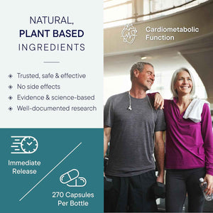 BIOTICS RESEARCH Cardio-Lipid - Professional-Grade Cardiovascular Support Formula - Featuring Red Yeast Rice, Phytosterols, Berberine, Garlic & Delta-Tocopherol - Formulated with Mark Houston, MD