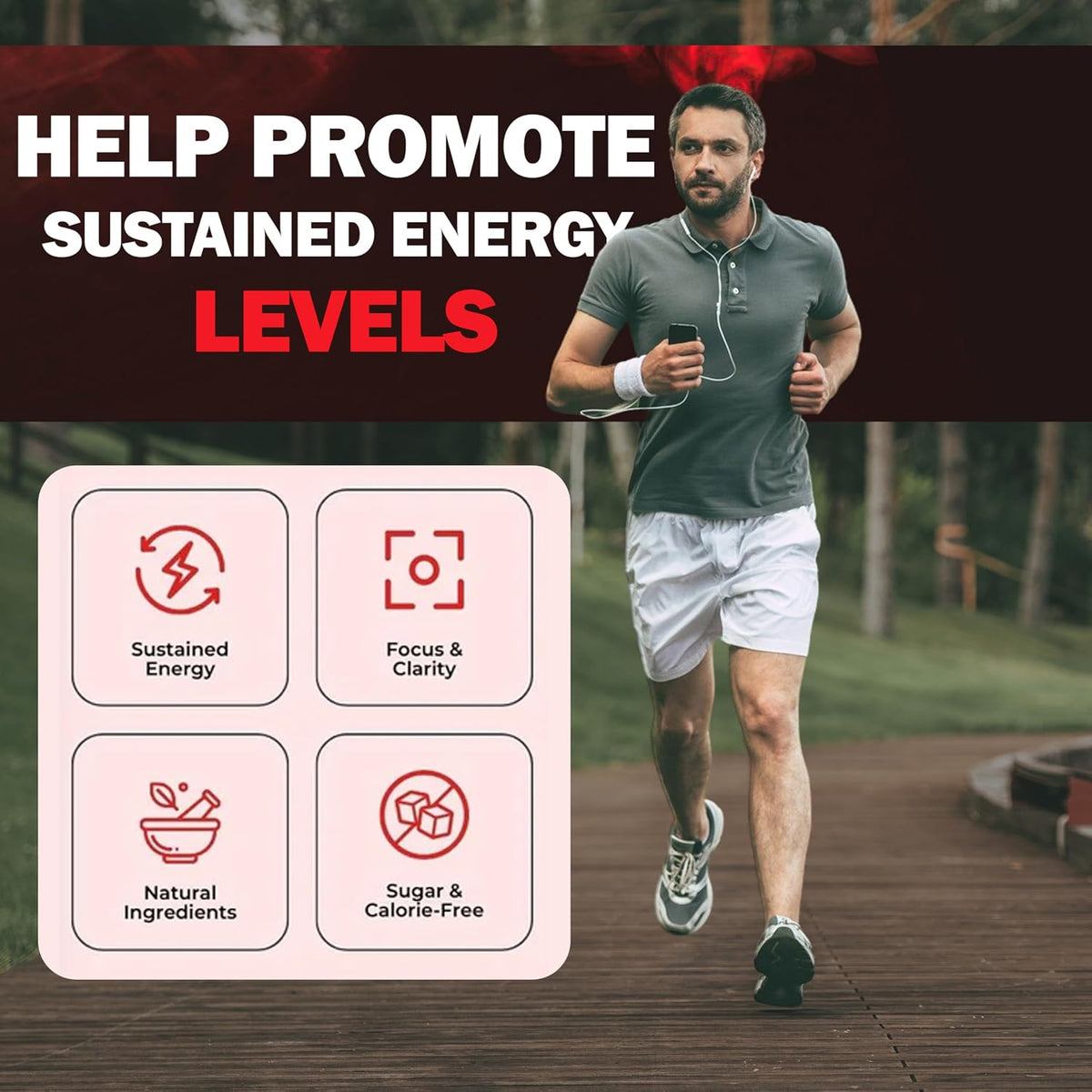 Power It - Daily Wellness Support with Key Ingredients - No Added Sugar - 60 Capsules