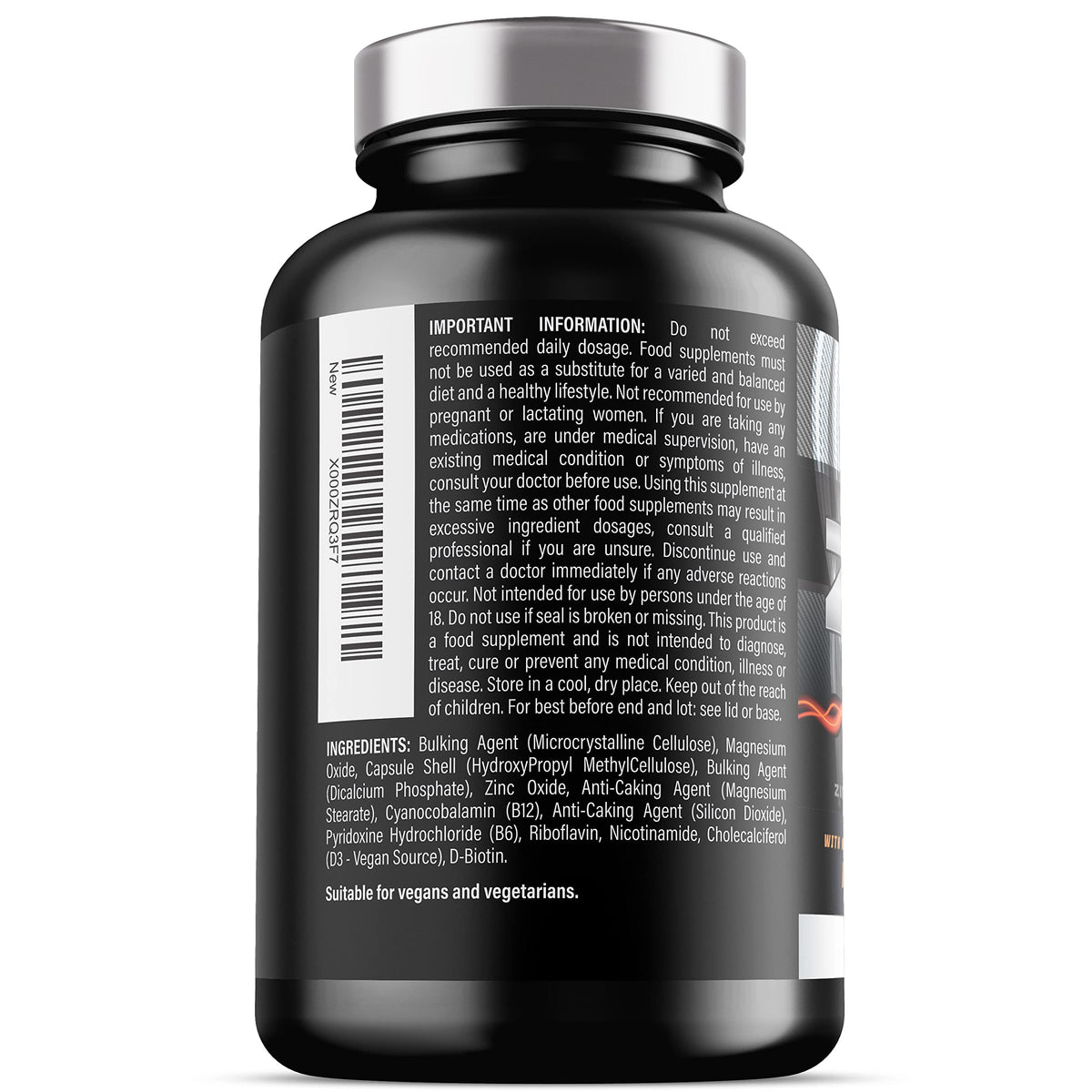 ZM6 - High Strength Zinc Magnesium Supplement - Zinc and Magnesium Tablets