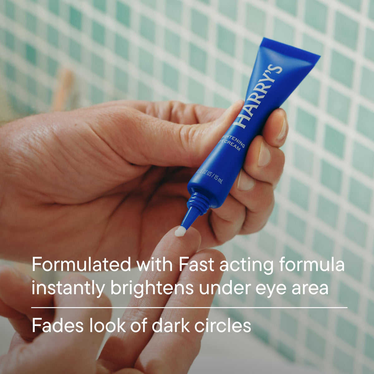 Harry's Brightening Under Eye Cream for Dark Circles - 2 Pack (0.5 Fl Oz each)