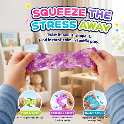 57PCS Soft Glow in The Dark Building Blocks for Toddlers, Dream City