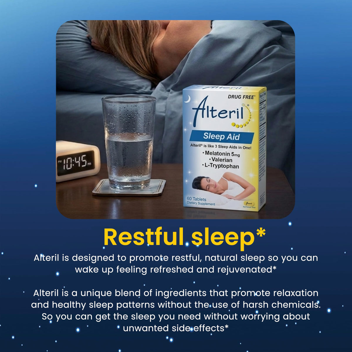 Alteril Sleep Aid - 60 Count