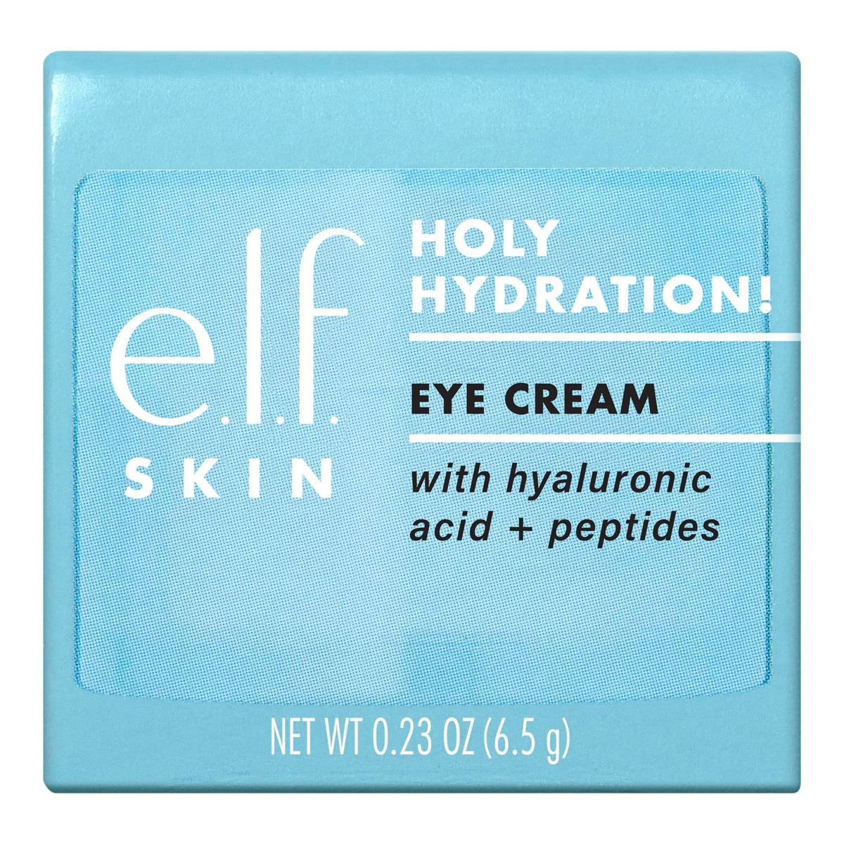 e.l.f. SKIN Holy Hydration! Eye Cream Mini - Travel Size Hydrating Eye Cream with Hyaluronic Acid & Peptides