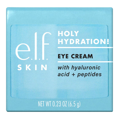 e.l.f. SKIN Holy Hydration! Eye Cream Mini - Travel Size Hydrating Eye Cream with Hyaluronic Acid & Peptides