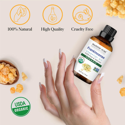 Majestic Pure USDA Organic Frankincense 0.33 fl oz