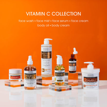 Advanced Clinicals Brightening Vitamin C Serum – Duo Pack (52ml x 2)