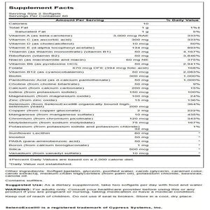 Swanson Multi Without Iron Multivitamin Health Supplement Iron-Free Formula 120 Softgels Sgels Swanson