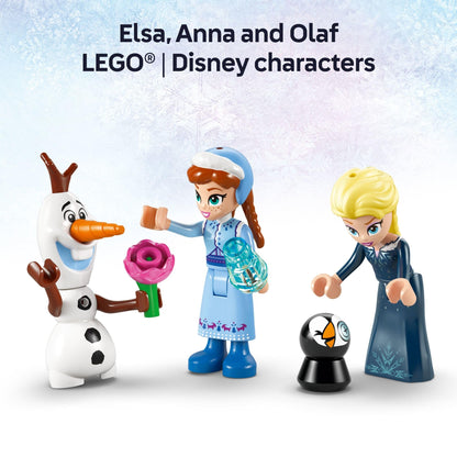 LEGO Disney Frozen: Arendelle Frozen Castle - Building Playset for Kids - Frozen Castle Toy for Fans with Princess Anna and Elsa Minidolls - 5 Year Old Girl & Boy Birthday Gift - 43265