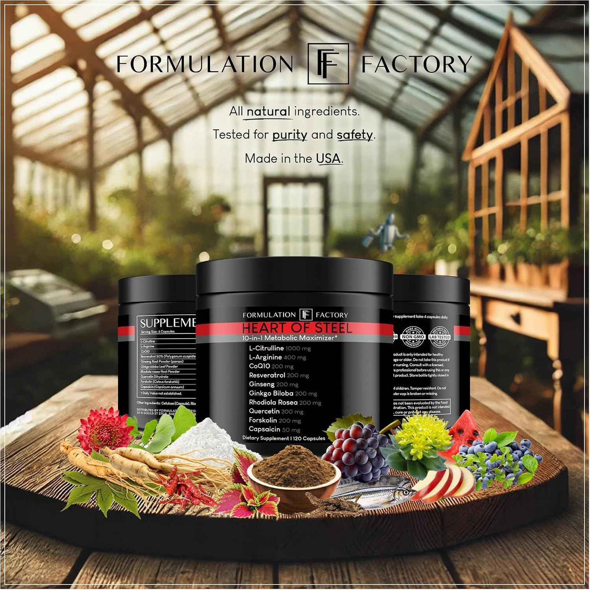 Formulation Factory Heart of Steel x The Night Before (Bundle)