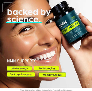 Thinbi NMN & NAD Supplement with Urolithin A, 60 Count