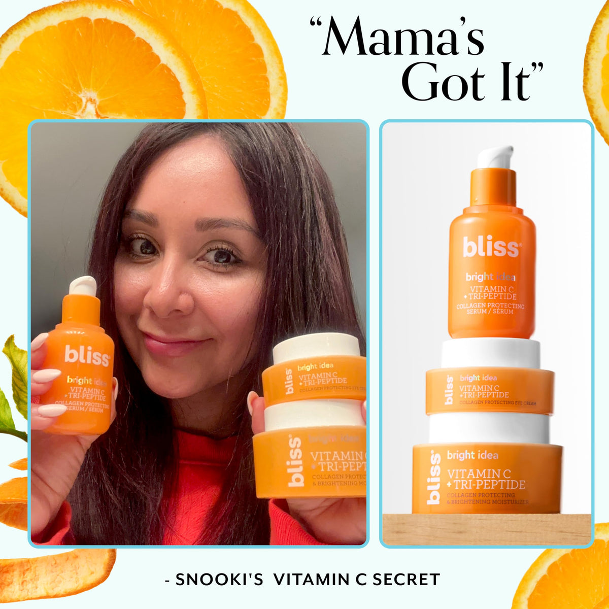 Bliss Bright Idea Vitamin C Eye Cream – Brightening Anti-Aging Eye Cream with Tri-Peptide & Licorice Root 0.5 oz