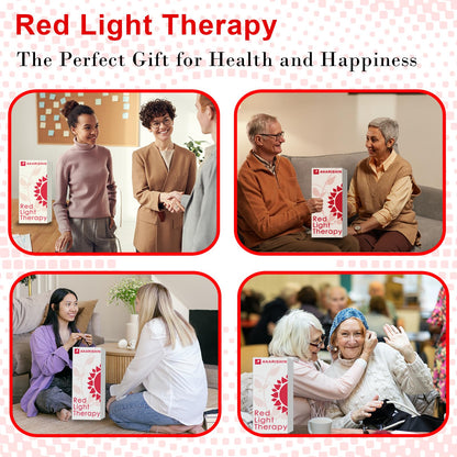 Akarishin Red Light Therapy Lamp-660nm Red Light,850nm & 940nm Infrared Light Therapy